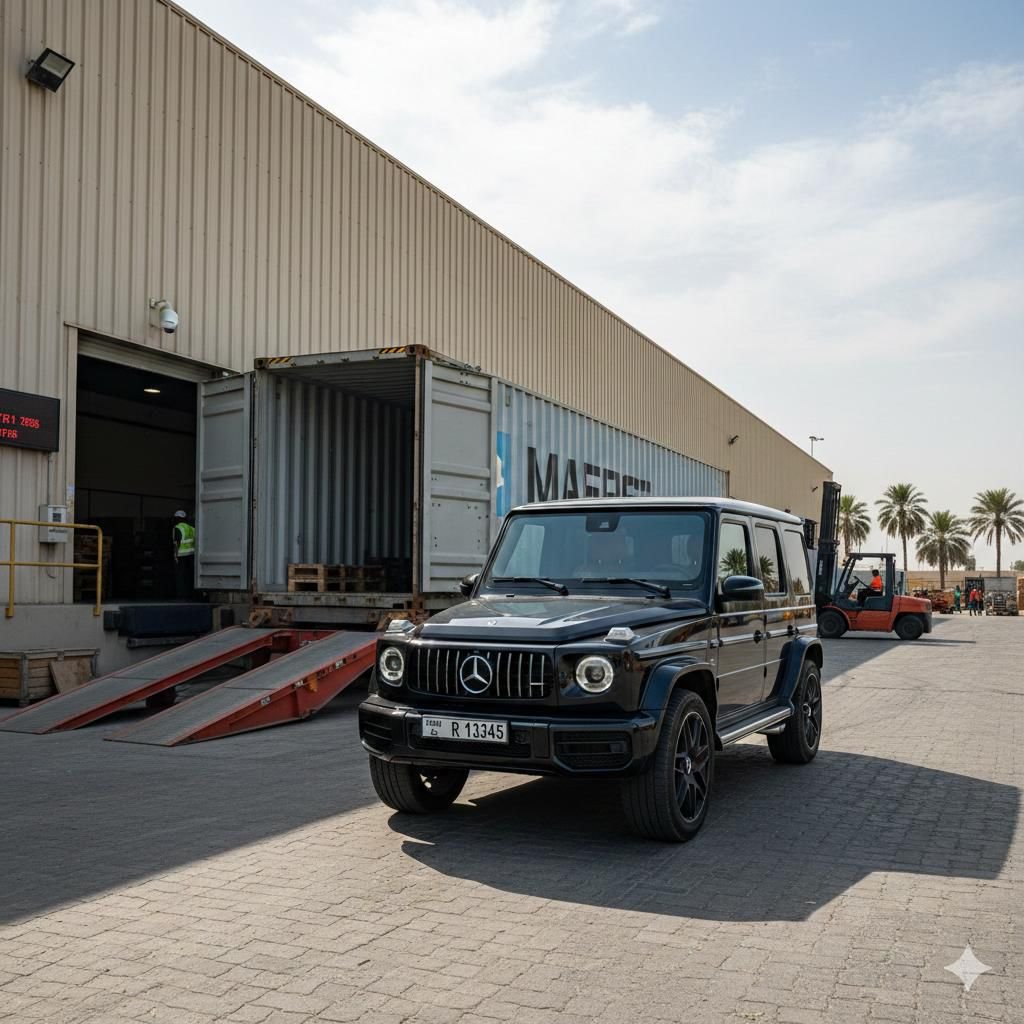 Container Car Shipping Dubai