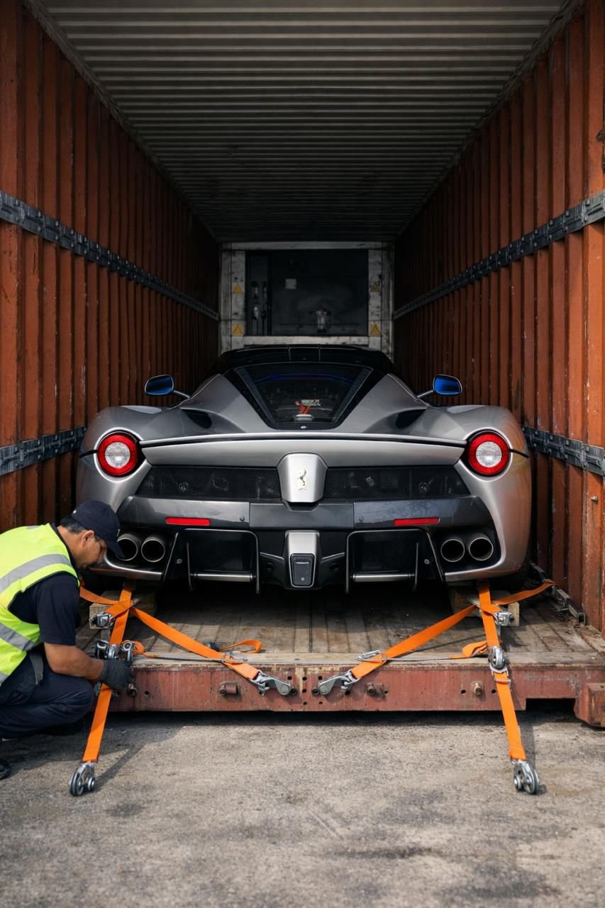 Shared Container Car Shipping Dubai