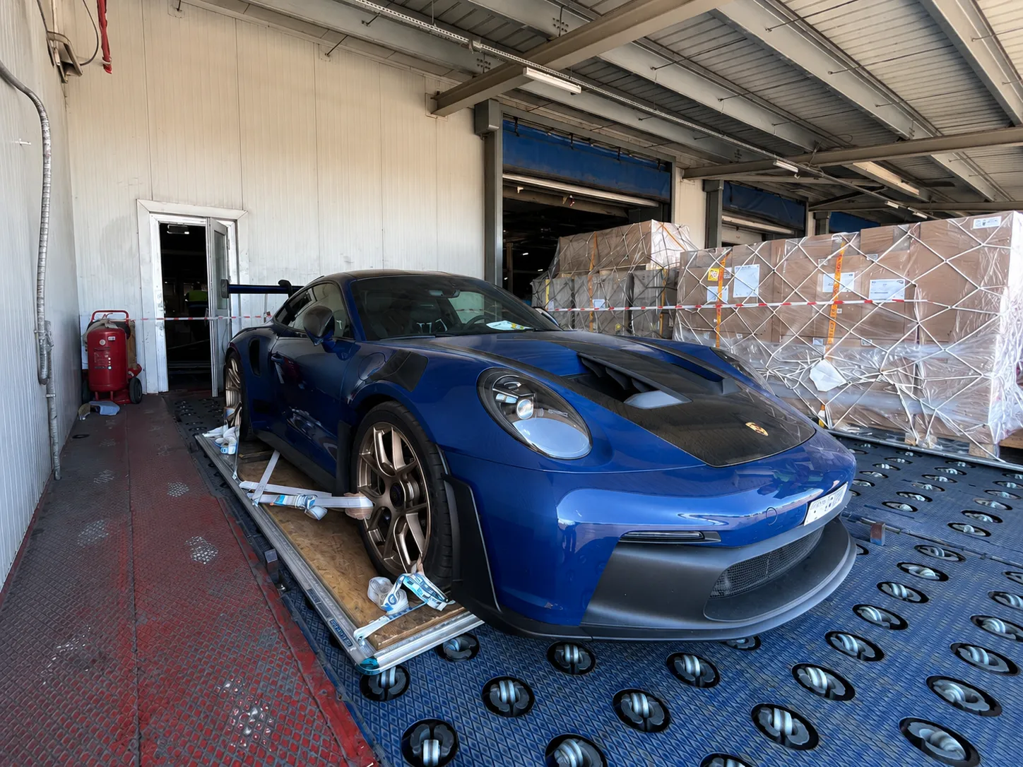 Luxury vehicle shipped from Germany to Dubai