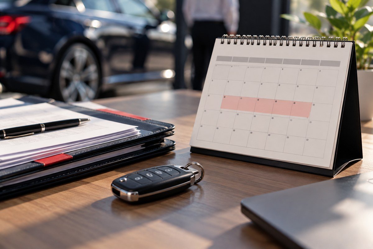 Planning an export around a seven-day window